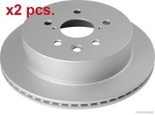 X2 PCS REAR BRAKE DISC ROTOS