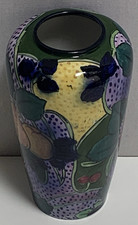 Thomas Forester Phoenix Ware Vase Princess Pattern Art Deco English Pottery