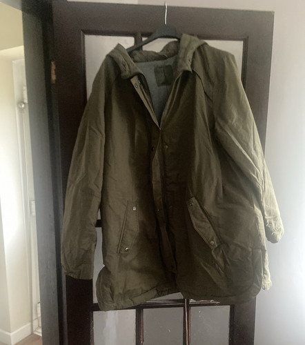 Womens green hooded - hooded, zip