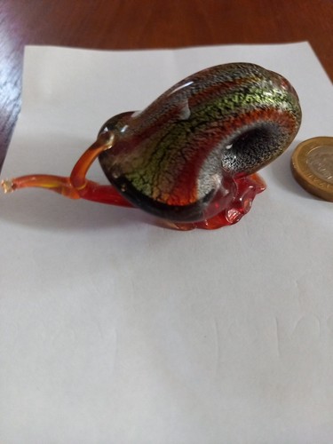 Murano snail glass - snail,