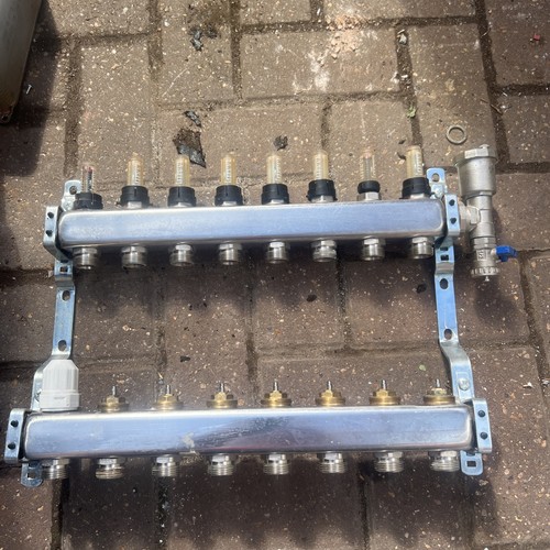 Underfloor heating manifold - manifold, 8