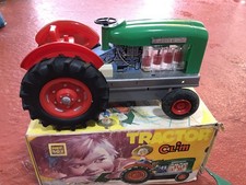 Rare Clim Tractor with Plough