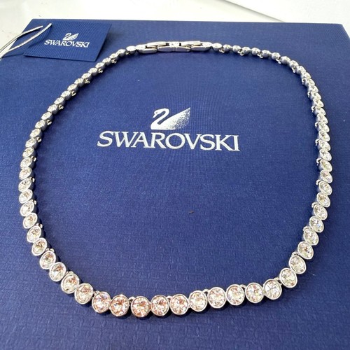 Swarovski tennis necklace - tennis,