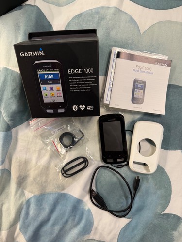 Garmin edge 1000 bundle - garmin, hr