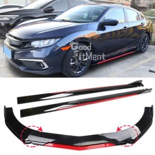For Honda Civic Gloss Black