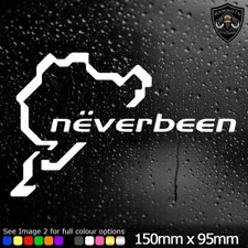 Neverbeen Sticker Nurburgring