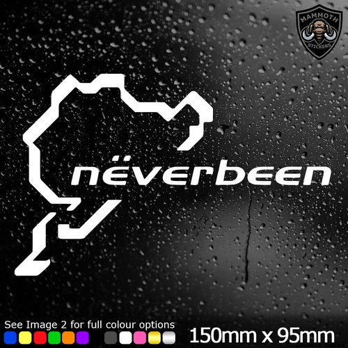 Neverbeen sticker nurburgring - neverbeen,