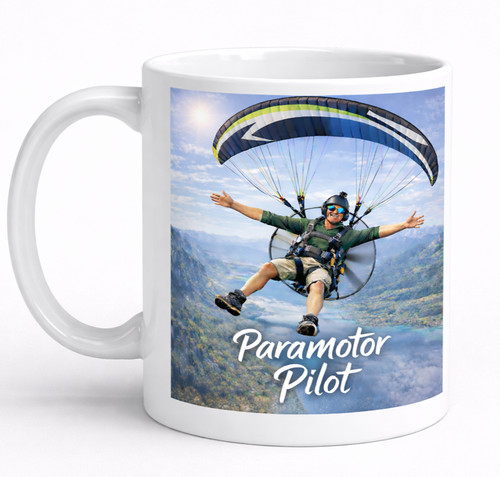 Paramotor pilot mug - paramotor,