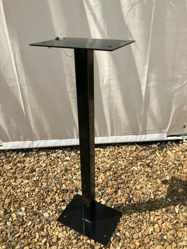 Post box stand steel - post, with