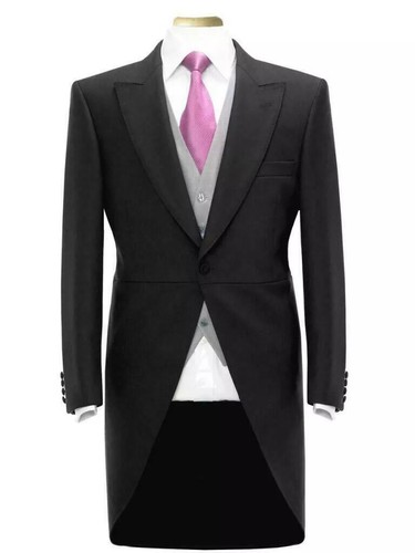 Mens new black tailcoat - mens,