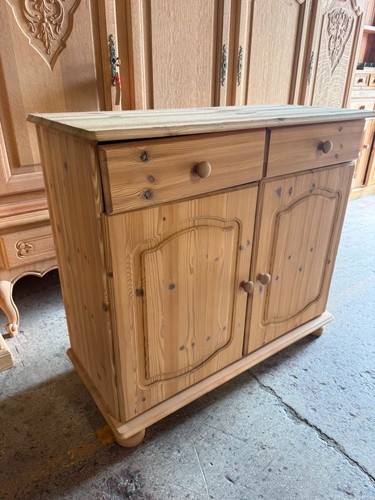 Stripped pine sideboard - stripped,