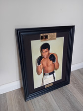 Muhammad Ali Hand Signed