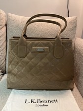 LK Bennett Patent Quilted Bag
