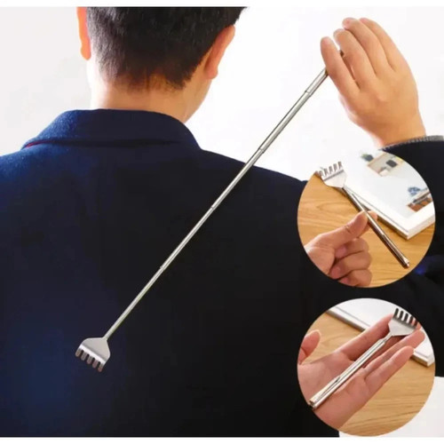 Silvery telescopic back - silvery,