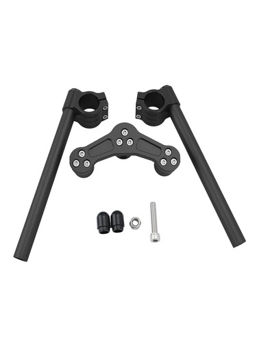 Black cnc handlebar - handlebar, adjustable