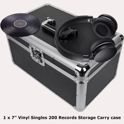 Black vinyl singles - x, 7"