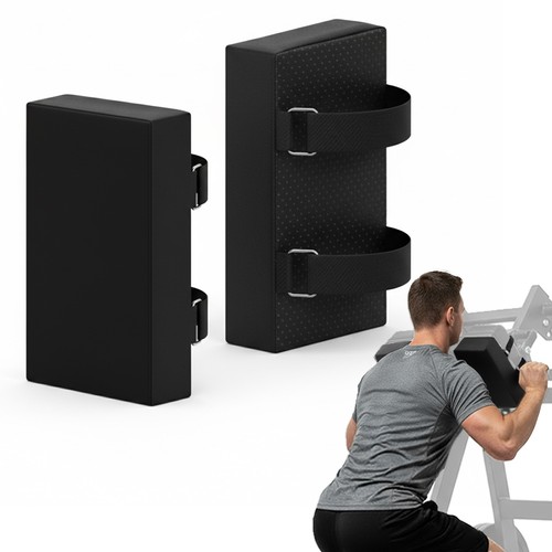 Hack squat shoulder - squat, pads