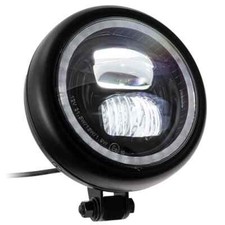 LED Headlights " Pearl " Black