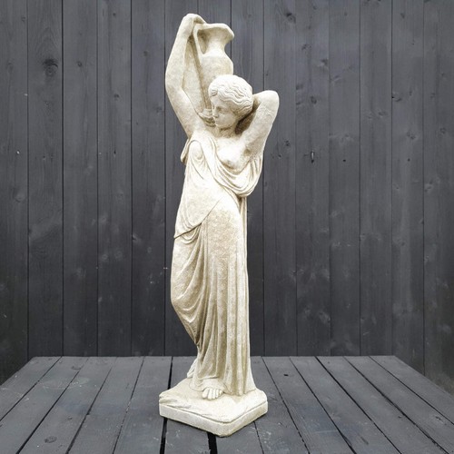 Greek maiden holding jug - holding,