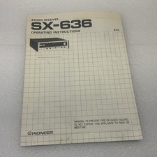 Pioneer SX-636 Receiver