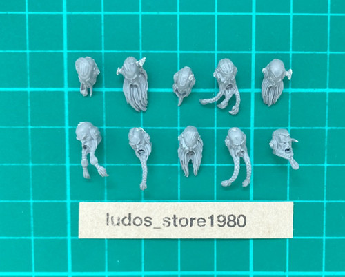 Wolf guard heads b - 10,