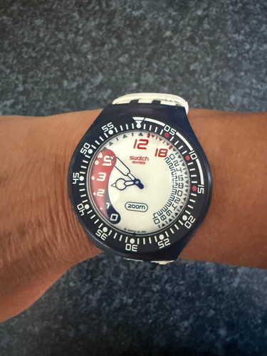 Vintage swatch sugn100 vela - swatch,