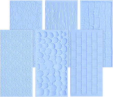 6 Packs Fondant Impression Mat