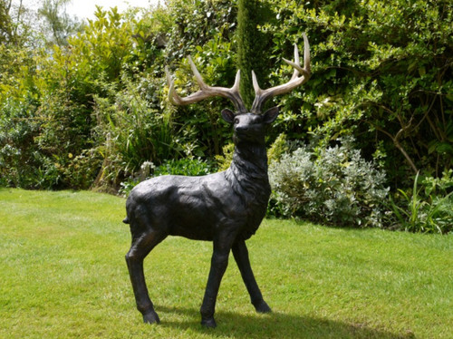 Large resin stag deer doe - large,