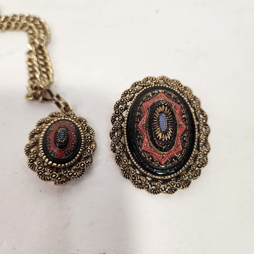Vintage sarah coventry brooch - sarah, brooch/