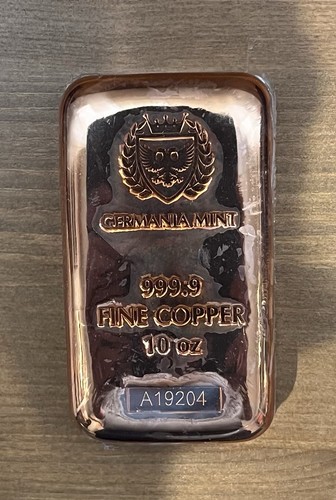 Germania mint 10oz - 10oz, cast