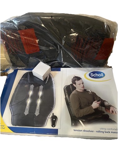 Scholl massaging seat cushion - scholl,