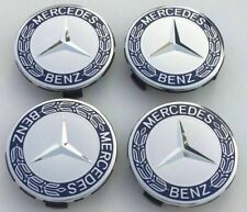 4 x Blue Mercedes Benz 75mm