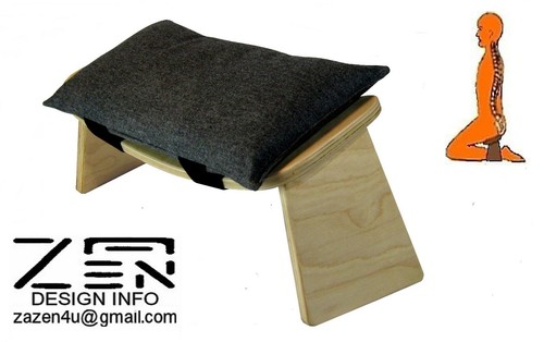 Meditation stool with - stool, fitted
