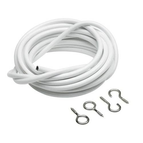 Net curtain wire window cable - curtain,
