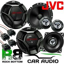 Peugeot 206CC JVC 1160 Watts Component Kit Front Door & Rear Side Car Speakers