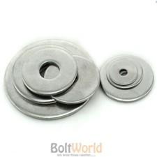 M4 M5 M6 M8 M10 M12 MUDGUARD / PENNY/ REPAIR WASHER WASHERS A2 STAINLESS STEEL
