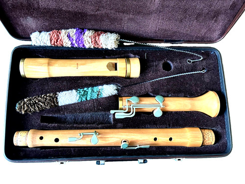 Moeck bass recorder low keys - bass,