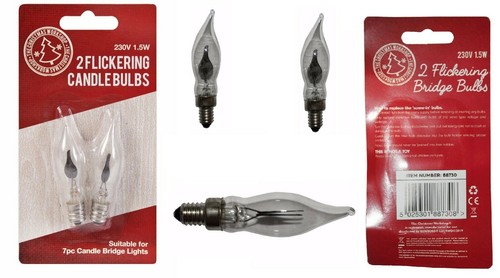 Flickering candle bulbs - flickering,