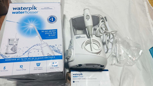 Used once waterpik ultra - used,