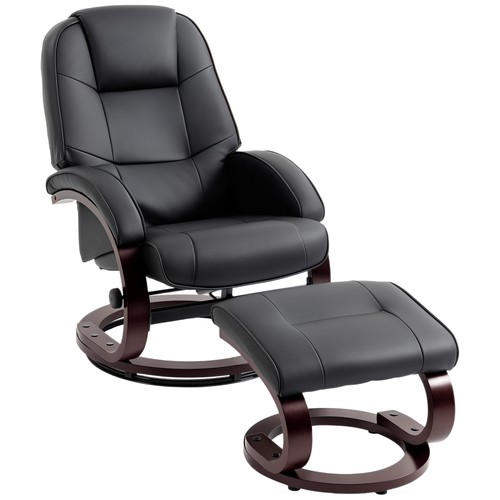 Homcom recliner chair with - homcom,