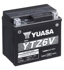 Yuasa YTZ6 High Performance MF Motorcycle Battery YTZ6V