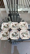Vintage set of 6 small plates