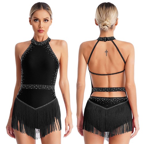 Women fringe latin dance - women, dress