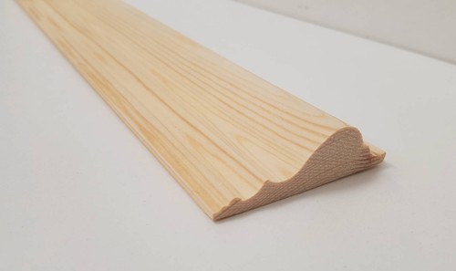 70x20mm dado rail timber - dado, pine
