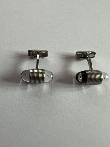 Mont blanc oval cufflinks with - mont,