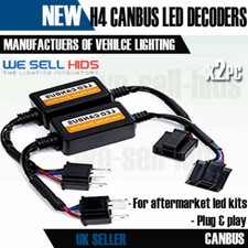 2x H4 LED Headlight Canbus