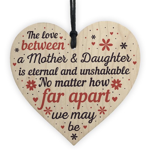 Mother and daughter - and, heart