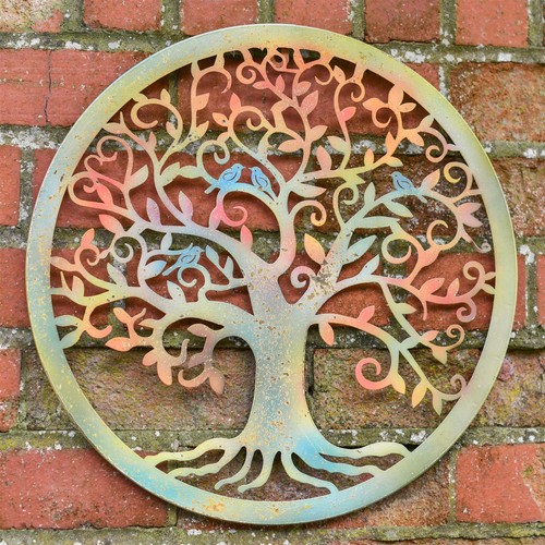 Rustic bluebird tree - rustic,
