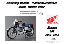 Honda C92 Service Repair