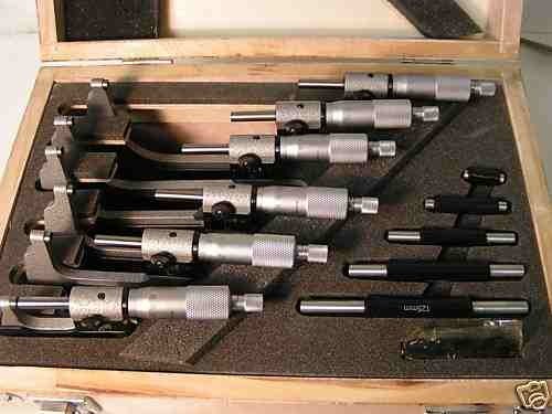 Digital outside micrometer set - micrometer,